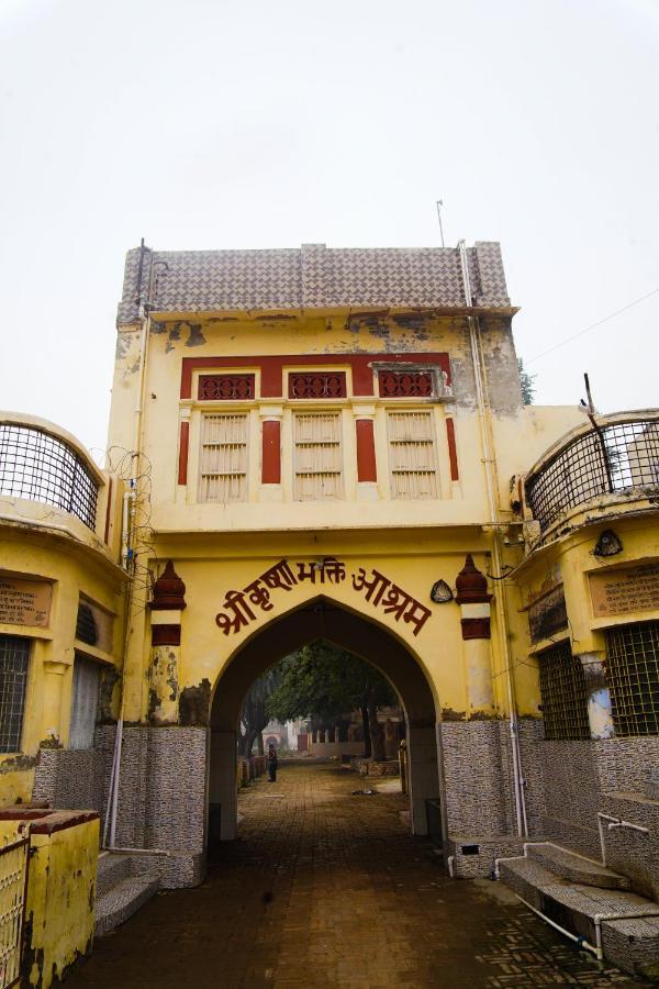 Shree Krishna Bhakti Ashram Hotell Vrindāvan Exteriör bild